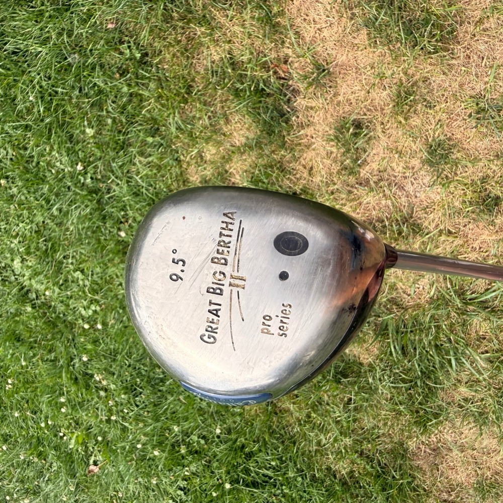 Callaway Great Big Bertha II Pro Series Driver 9.5 Men Right Graphite Firm Flex